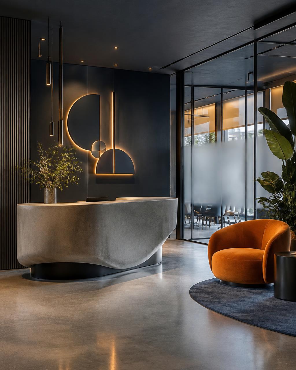 Creative Workplace interior concept